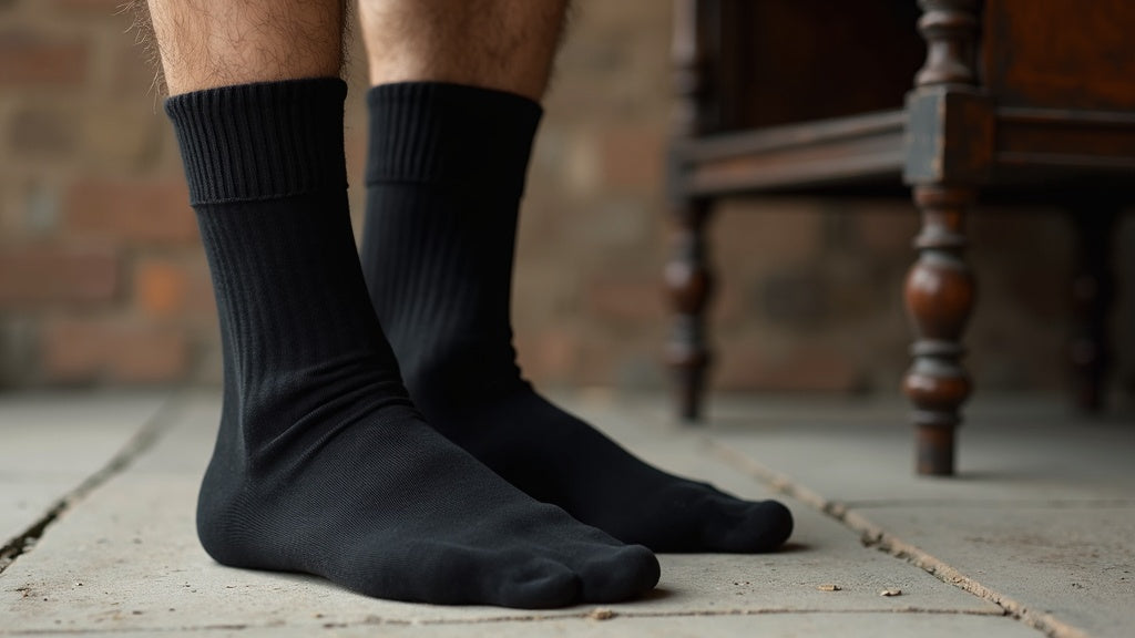 Black Crew Work Socks for Men: What Actually Holds Up