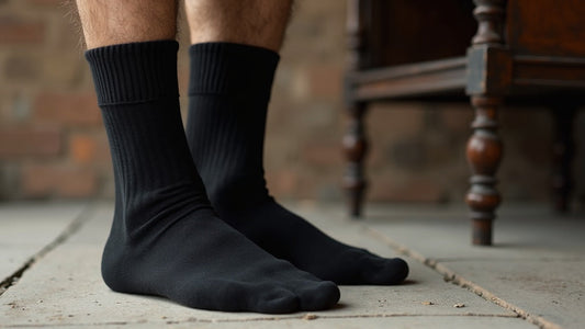 Black Crew Work Socks for Men: What Actually Holds Up