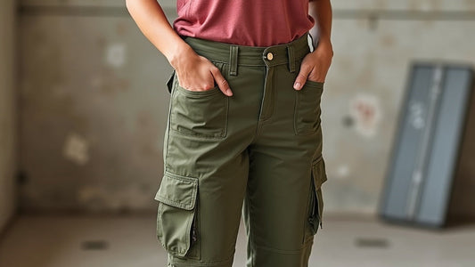 Women's Cargo Work Pants with Pockets: Built for the Job