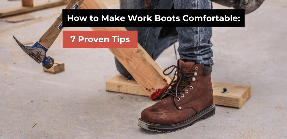 How to Make Work Boots More Comfortable: 7 Proven Tips
