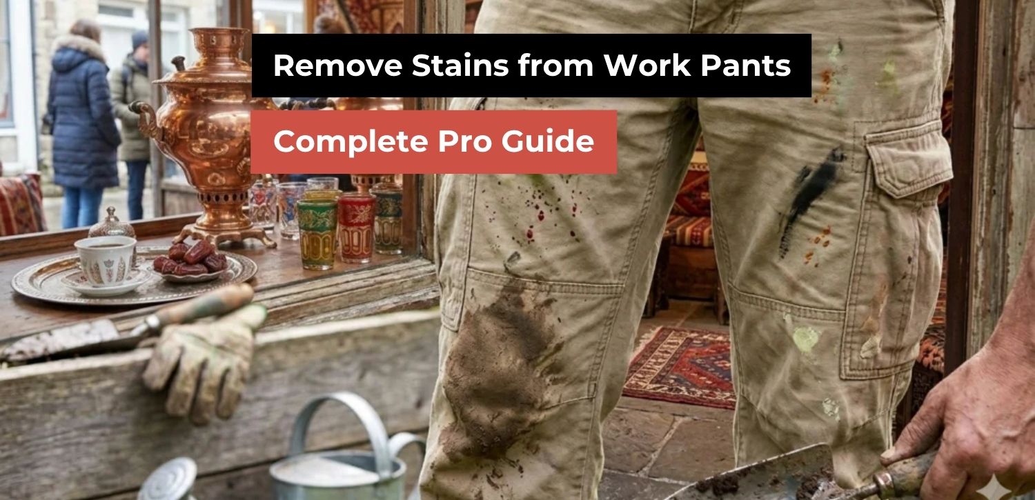 How to Remove Stains from Work Pants: Expert Guide