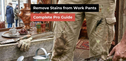 How to Remove Stains from Work Pants: Expert Guide