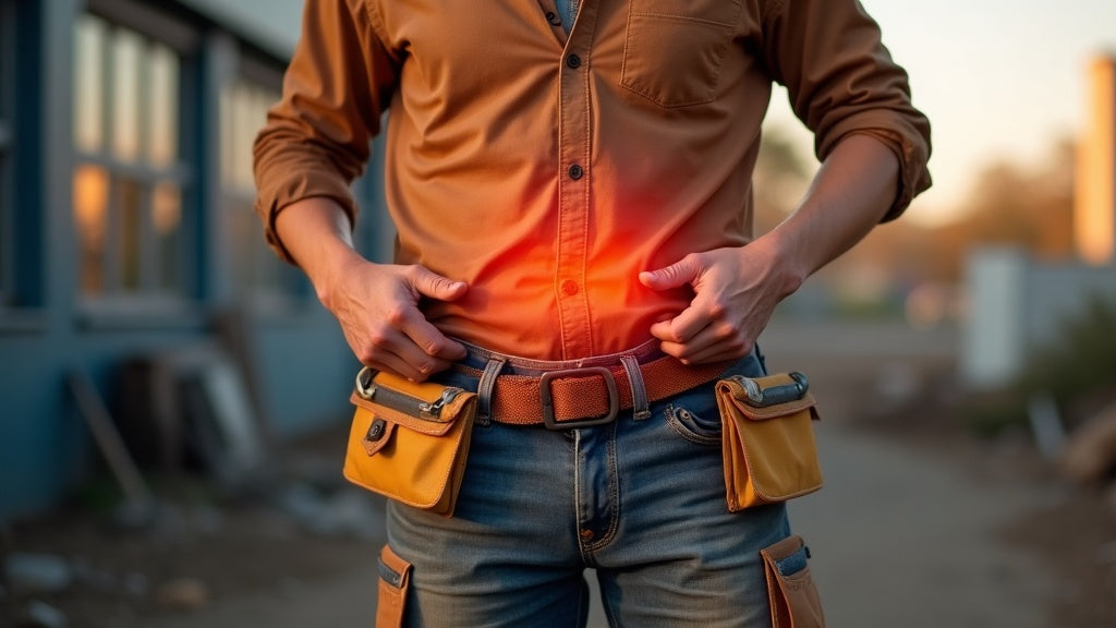 Nerve Pain from Tool Belt Weight on Hips and Feet: Fix It