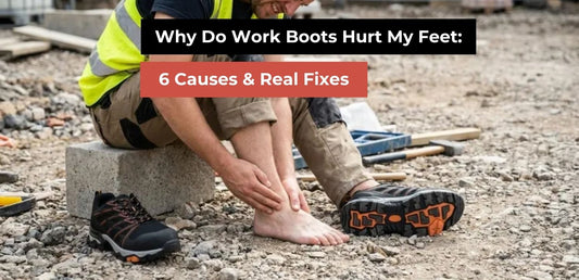 Why Do Work Boots Hurt My Feet? 6 Causes & Real Fixes