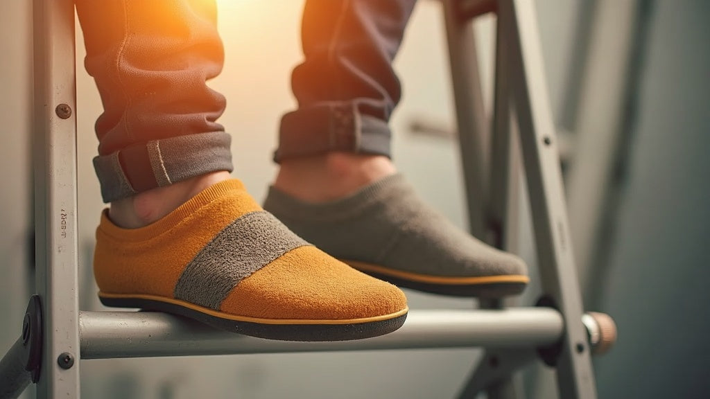 Insoles for Electricians: Stop Knee Pain from Climbing Ladders