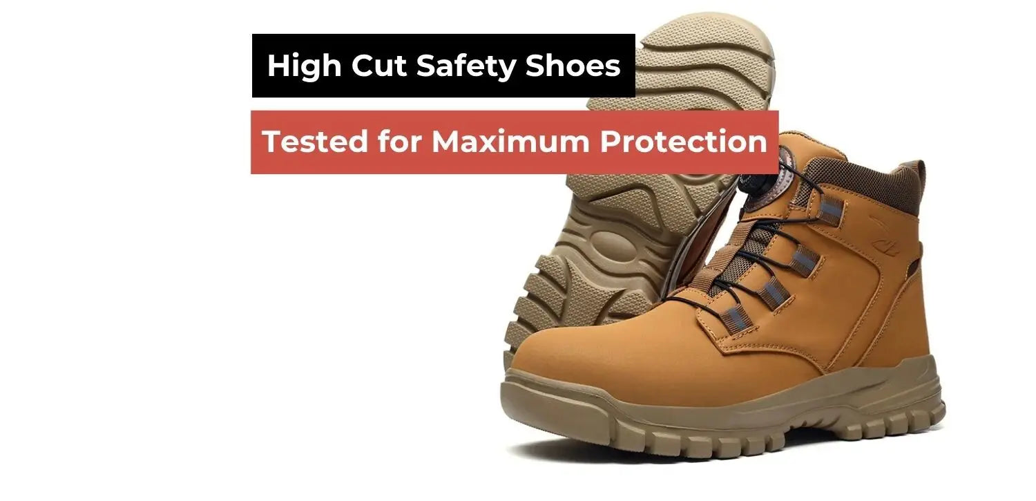 High Cut Safety Shoes – Tested for Maximum Protection