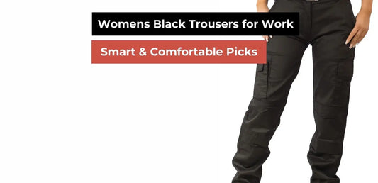Womens Black Trousers for Work – Smart & Comfortable