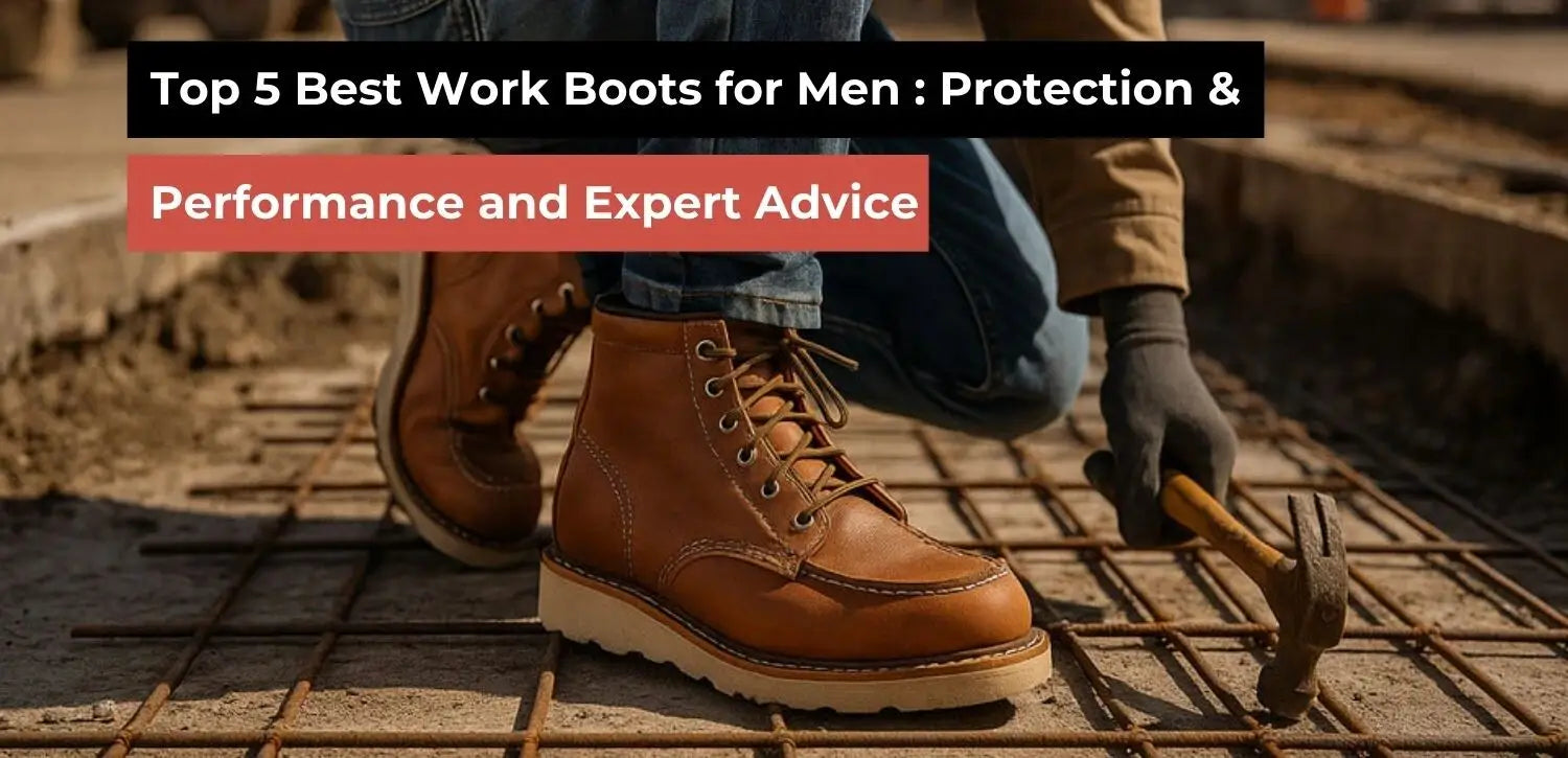 Best Work Boots for Men | Protection & Performance and Expert Advice