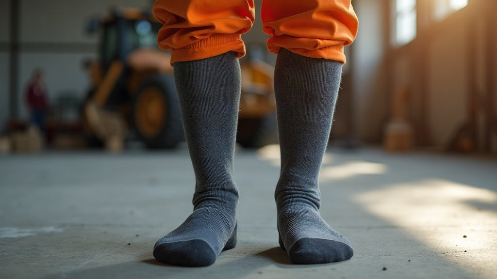 Post Work Workout Muscle Recovery Socks for Trades Workers