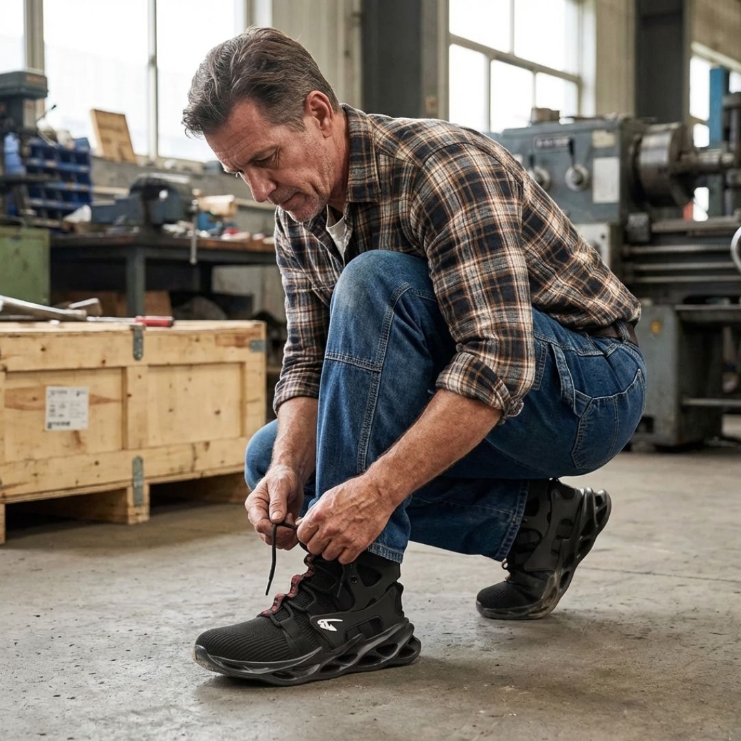5 composite toe work boots