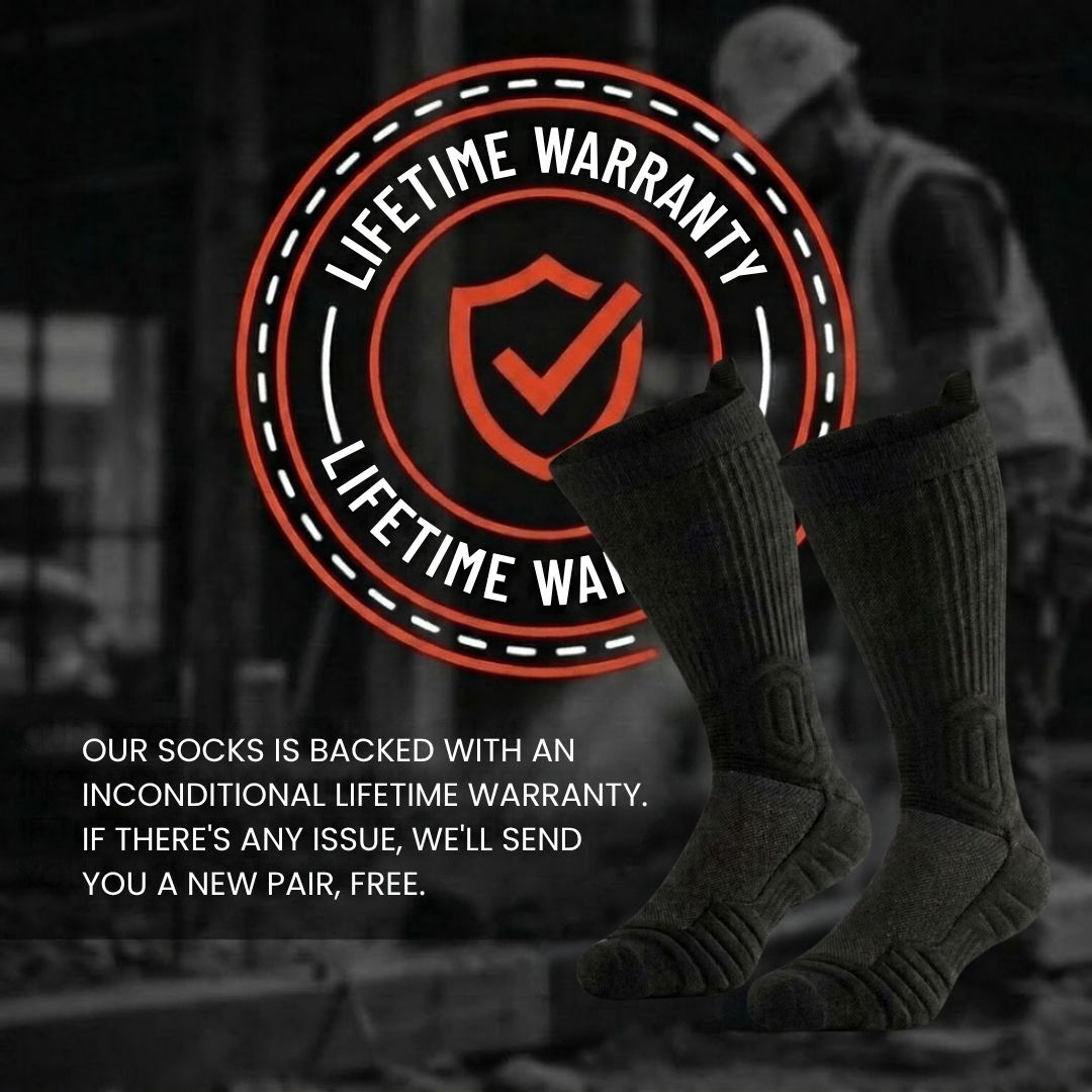 Tradesman Wide Calf Boot Socks