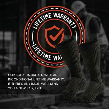 Tradesman Wide Calf Boot Socks