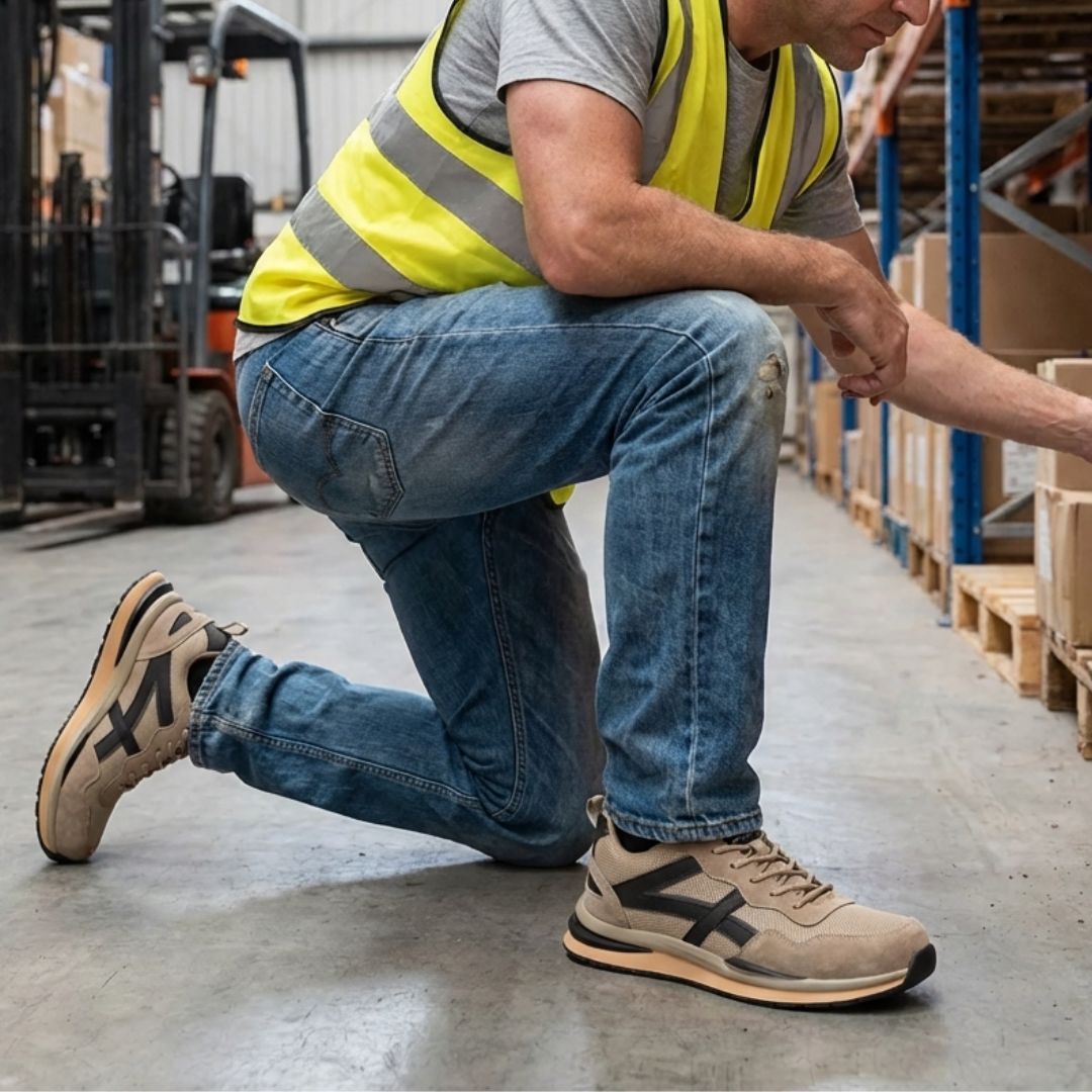 Steel Toe Breathable Work Shoes