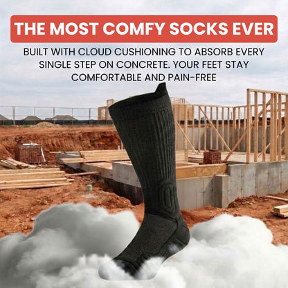 Tradesman Wide Calf Boot Socks