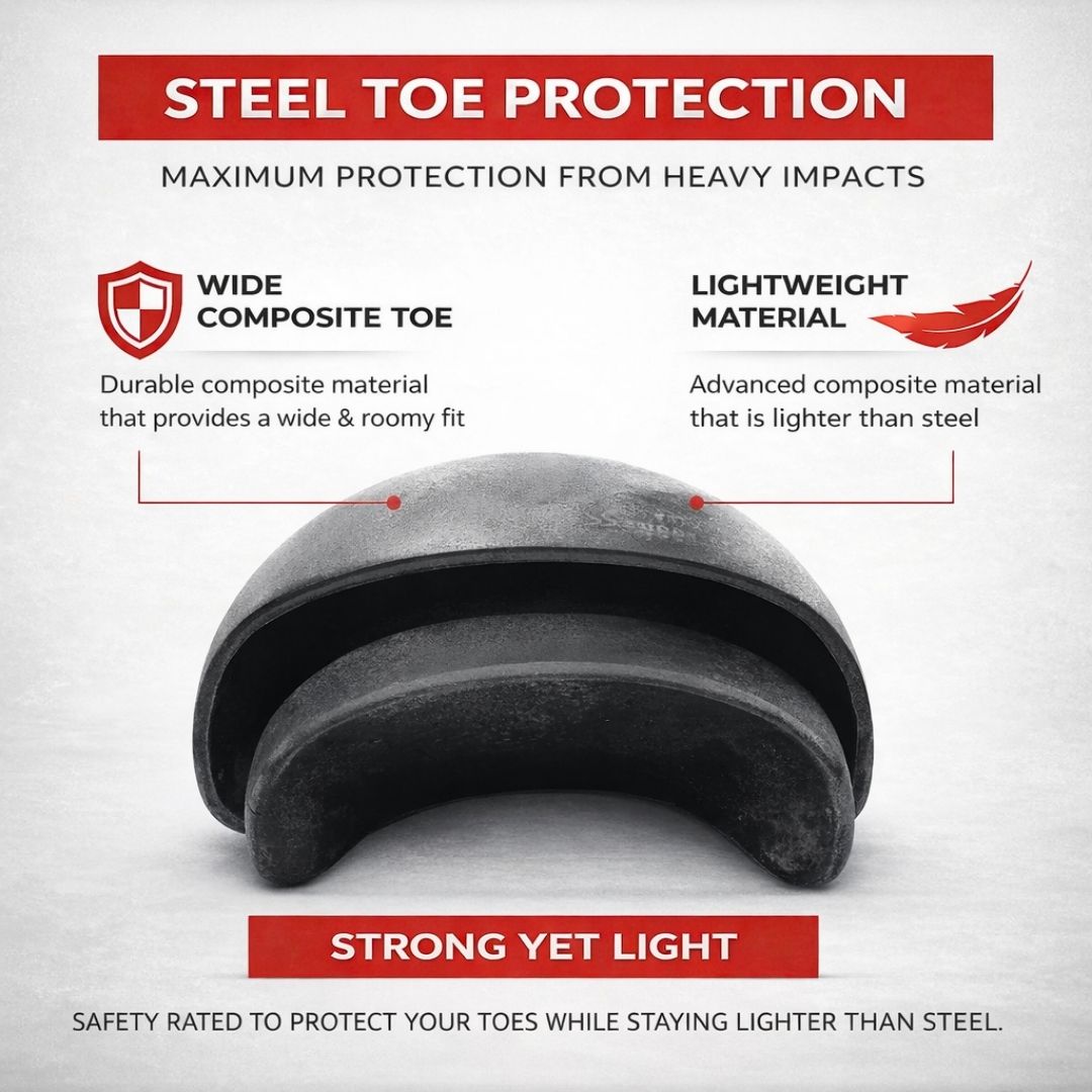 Steel Toe Breathable Work Shoes