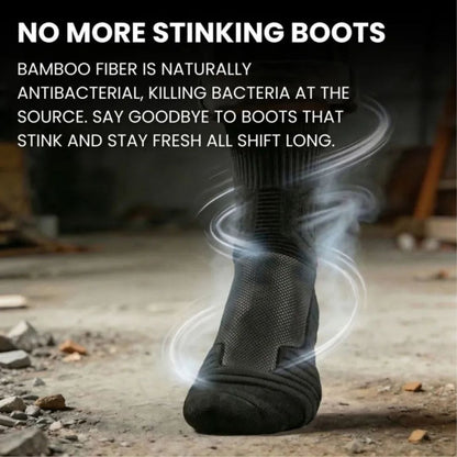 Boots Bamboo Fiber Work Socks - CalderWood