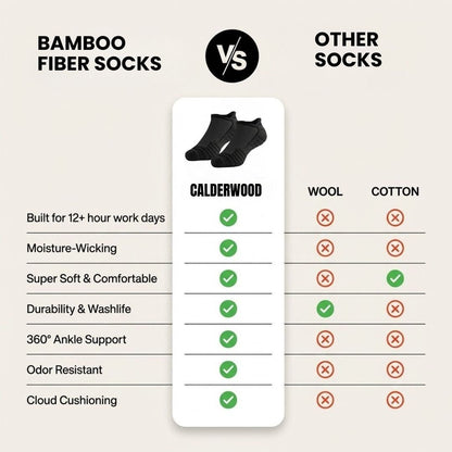 Ankle Bamboo Fiber Work Socks
