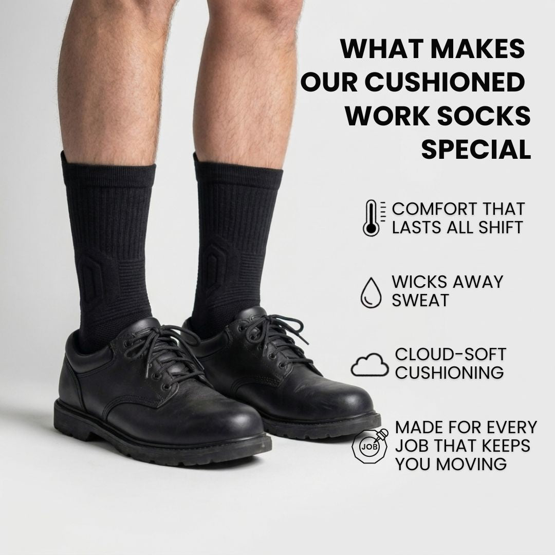 Cushioned Work Socks