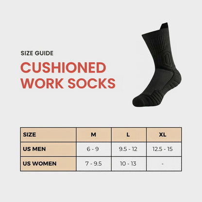 Cushioned Work Socks