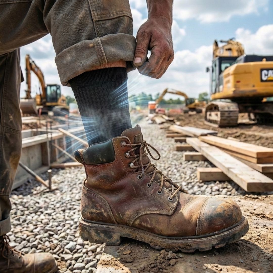 Chaussettes de travail Doméa anti-odeurs