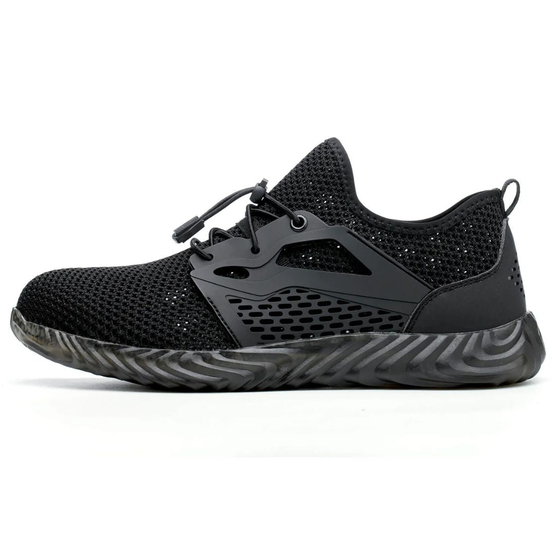Breathable Slip-Resistant Steel Toe Work Shoes