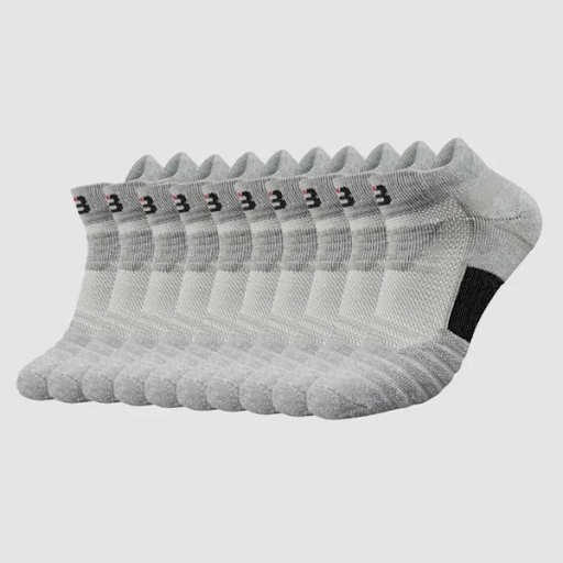 Best work socks for sweaty feet: Breathable Work Socks (5 Pairs)