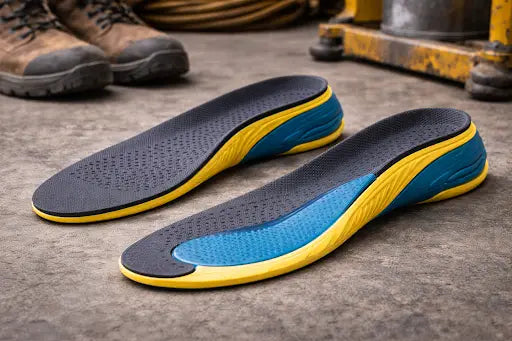 best foot insoles for work boots : High-Density Gel Insoles