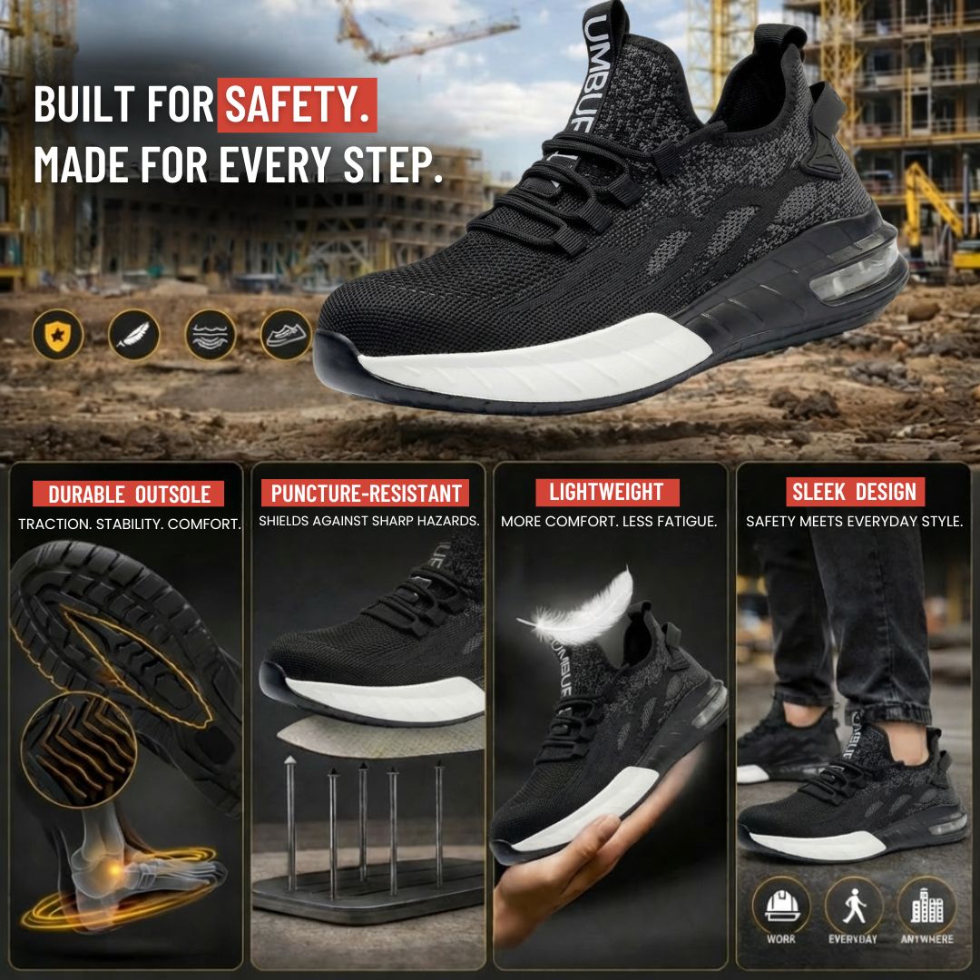 Women's Steel Toe Comfortable Work Sneakers