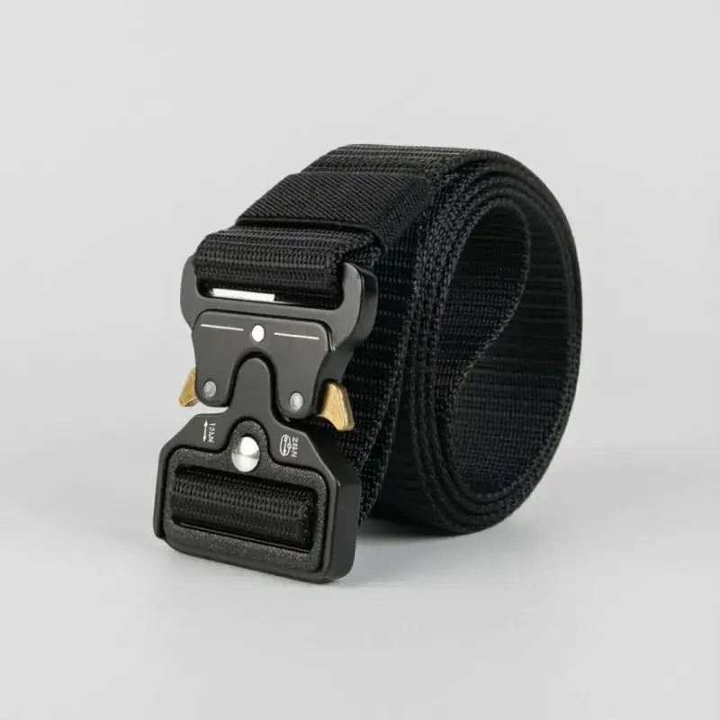 construction worker accessories: Adjustable Fabric Work Belt - Black