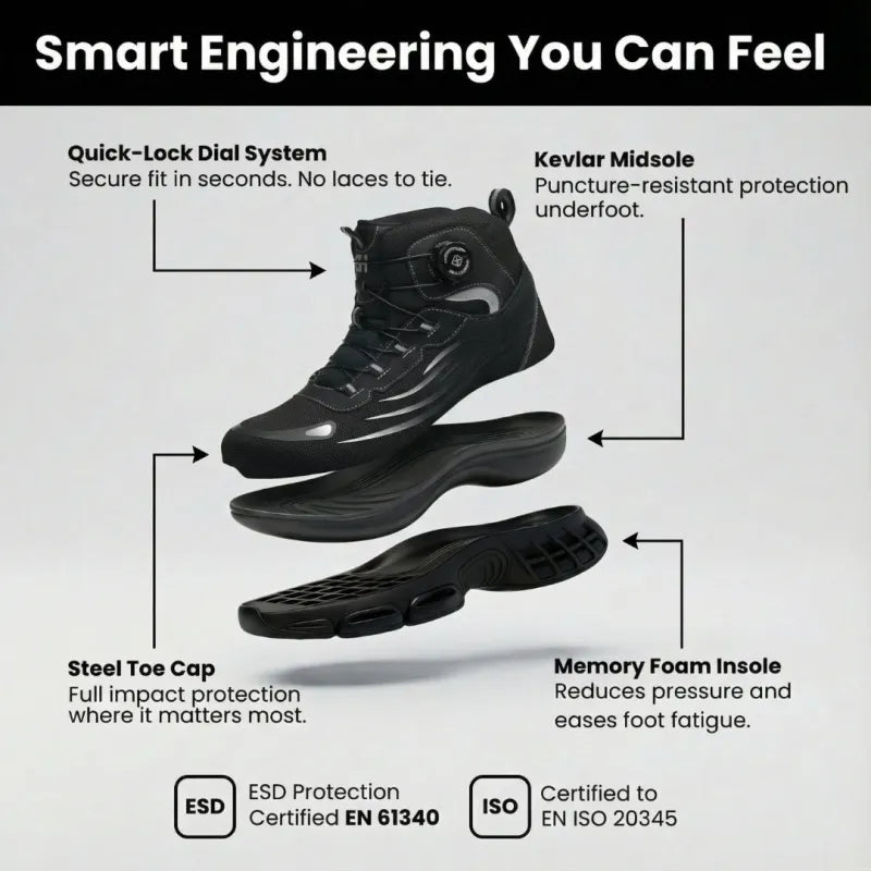 ATLAS® S3 Pro Safety Boots