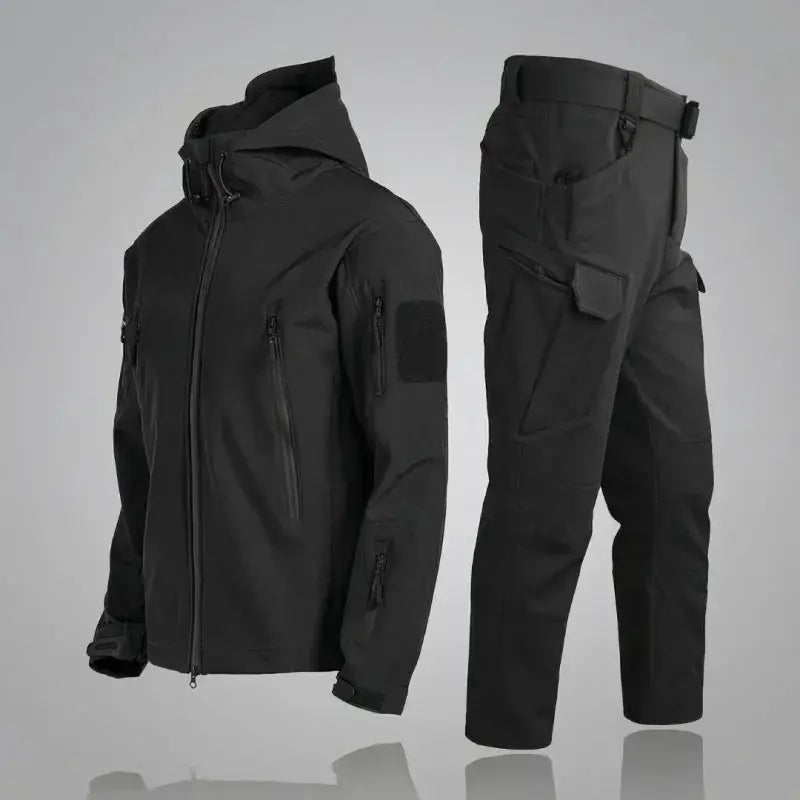 Work trousers with elastic waist