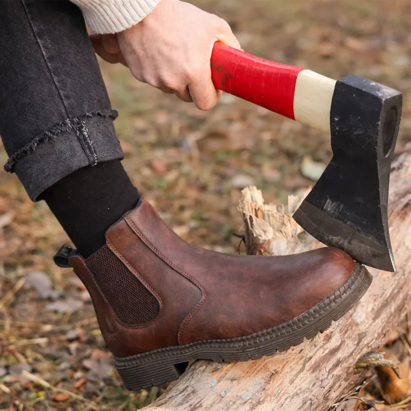 Signs Your Work Boots Need to Be Replaced: The steel or composite toe is exposed