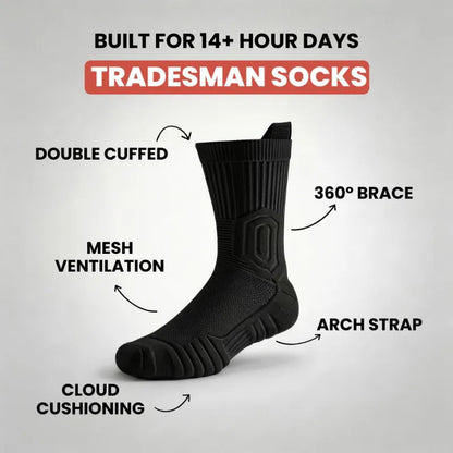 Tradesman Work Socks For All Day Comfort
