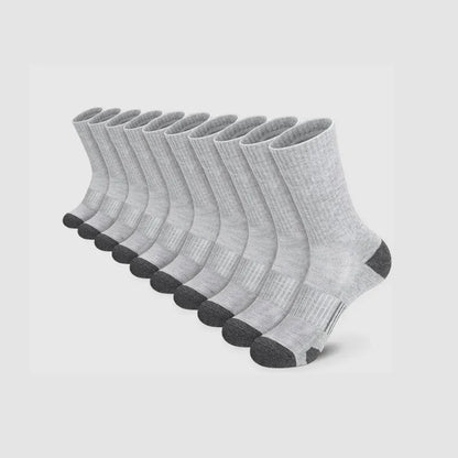 Warming Work Socks (5 Pairs) - Grey / UK 6–12