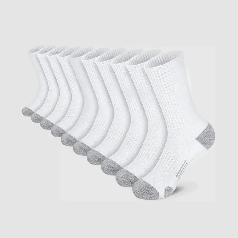Warming Work Socks (5 Pairs) - White / UK 6–12