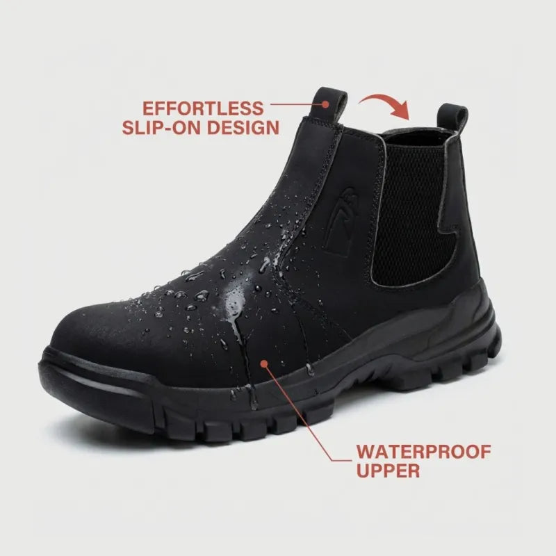 Waterproof Slip-On Composite Toe Boots