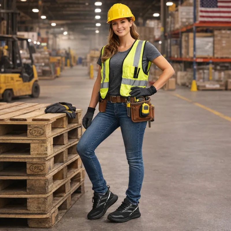 Women’s Lightweight Steel Toe Work Sneakers
