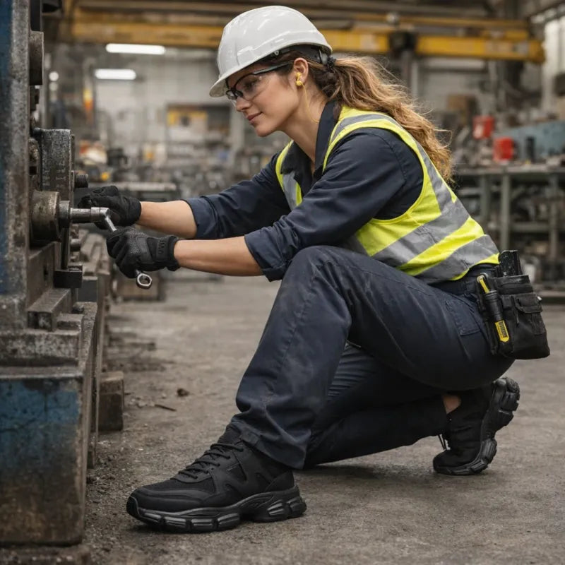 Women’s Stylish Comfortable Steel Toe Shoes