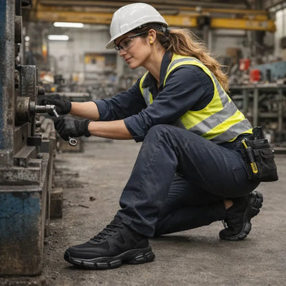 Women’s Stylish Comfortable Steel Toe Shoes