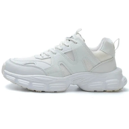 Women’s Stylish Comfortable Steel Toe Shoes - White / 6