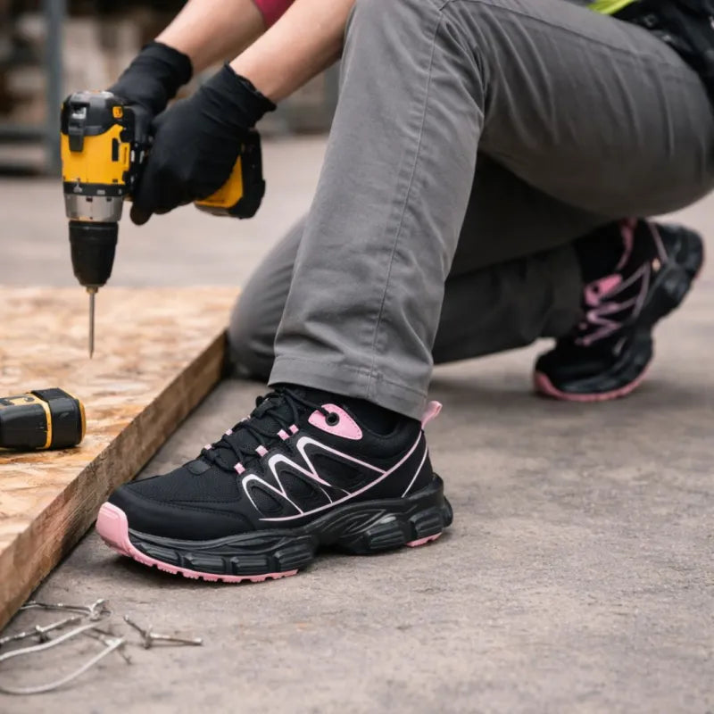 Women’s Stylish Comfortable Steel Toe Sneakers