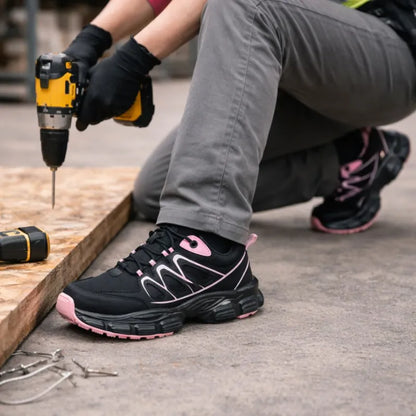 Women’s Stylish Comfortable Steel Toe Sneakers