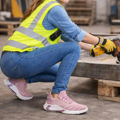 Women’s Stylish Lightweight Steel Toe Sneakers