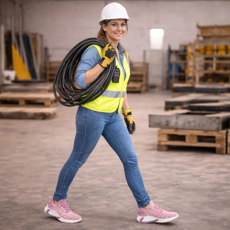 Women’s Stylish Lightweight Steel Toe Sneakers